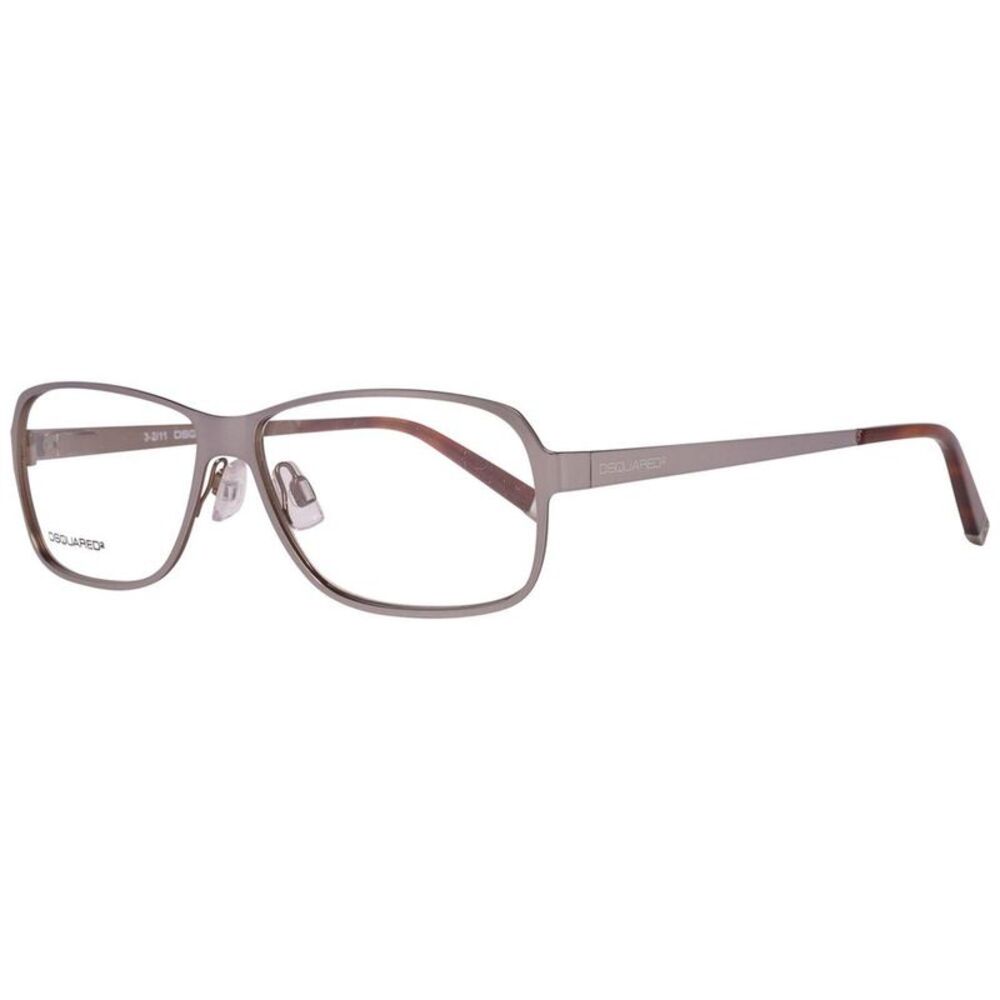 Dsquared² 5057 Rectangle Eyeglasses Men Gray Frames For Men